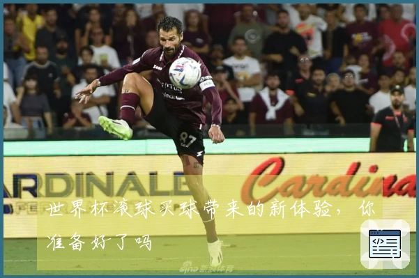 世界杯滚球买球带来的新体验，你准备好了吗
